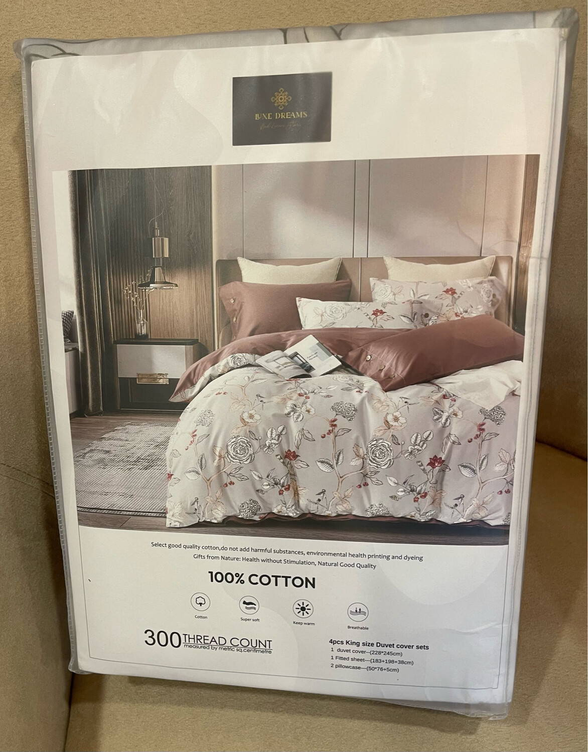 Premium 100% Cotton Bedding set