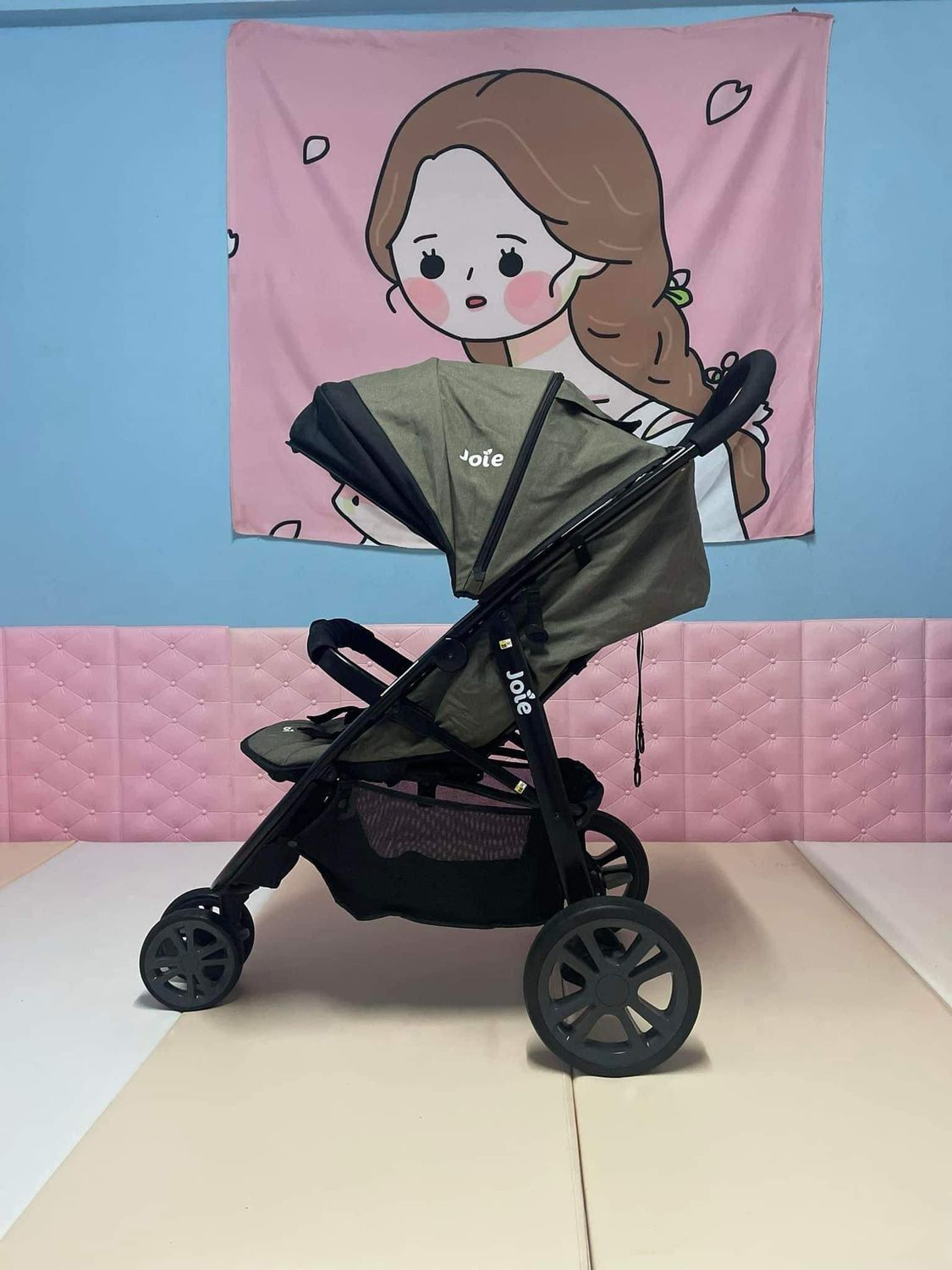 3 Wheel Full Size Luxury Stroller 