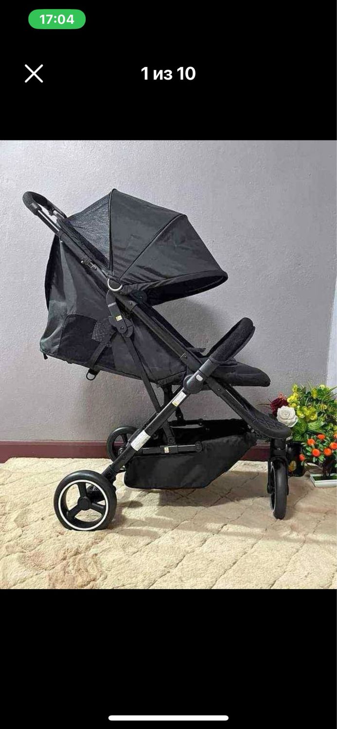 3 Wheel Full Size Luxury Stroller 