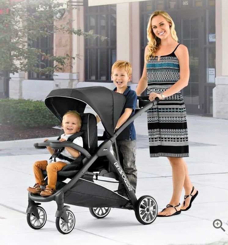 Chicco Bravo for 2 Luxury Stroller 