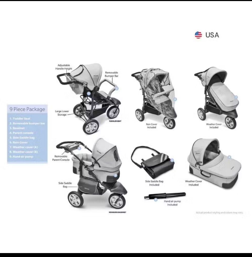 Babytrend Journey or The First Year ATS Jogger 