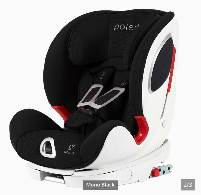Luxury Toddler Car Seat (Isofix +Seat Belt installation).