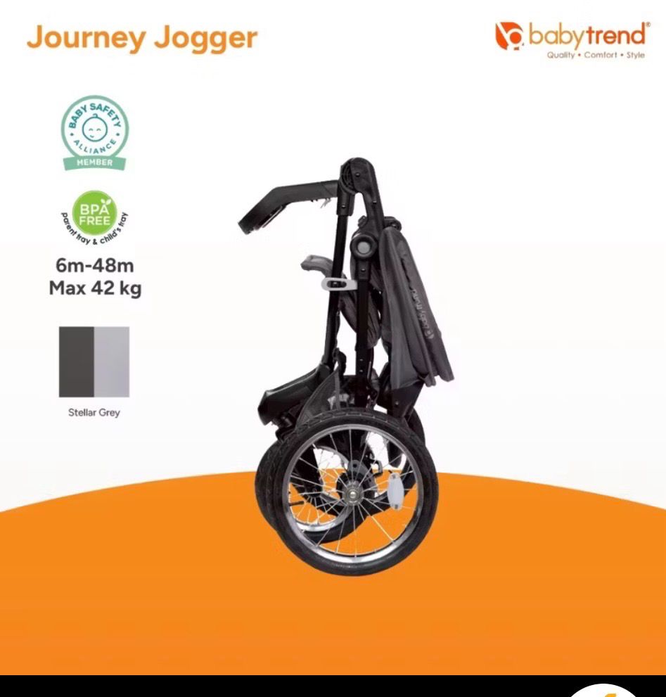 Babytrend Journey or The First Year ATS Jogger 