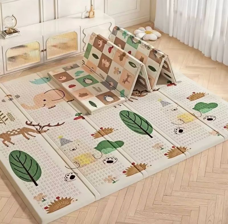 Large and Sick Baby Activity Play Mat(180*200*3 cm.).