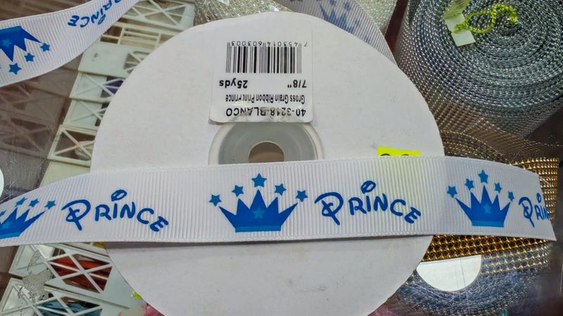 Rollo de cinta decorativa 7/8"