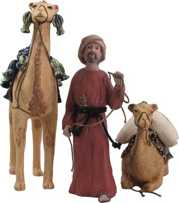 Camel Set - Your choice of Camel and Musad, the Camel Driver