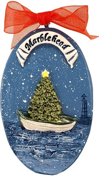 Christmas in Marblehead Ornament