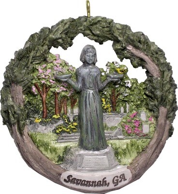 AmeriScape Ornament Savannah, Georgia, Bird Girl Statue