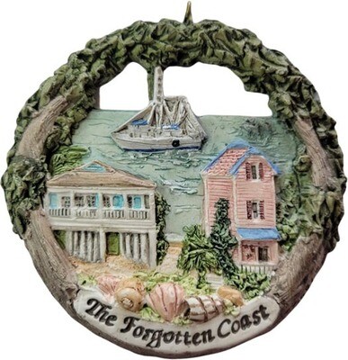 Florida AmeriScape Ornament  - The Forgotten Coast