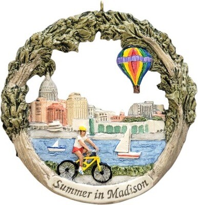 AmeriScape Ornament - Madison, Wisconsin in Summer