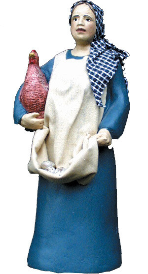 Nativity Retired - Sarah, Chicken Farmer