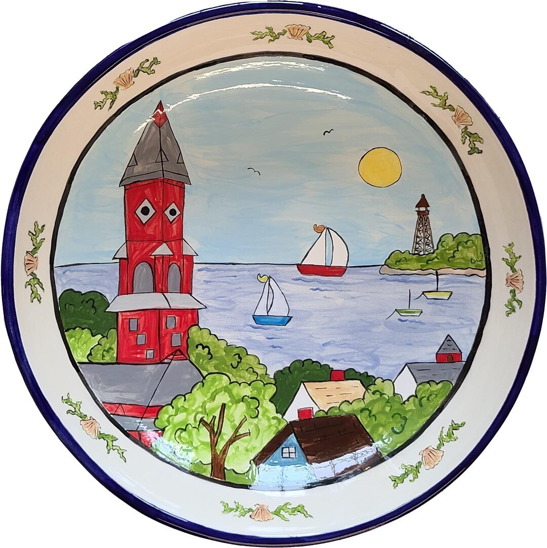 Marblehead Ceramics - 12 1/2" Pasta Bowl