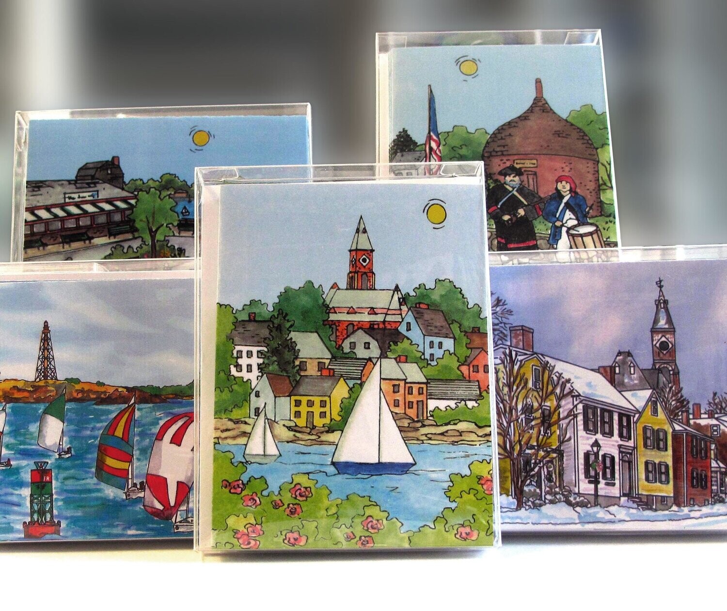 Marblehead WaterScape - Note Cards Box of 10