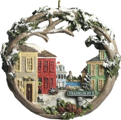 2000 Marblehead Annual Ornament - Franklin Street Downtown