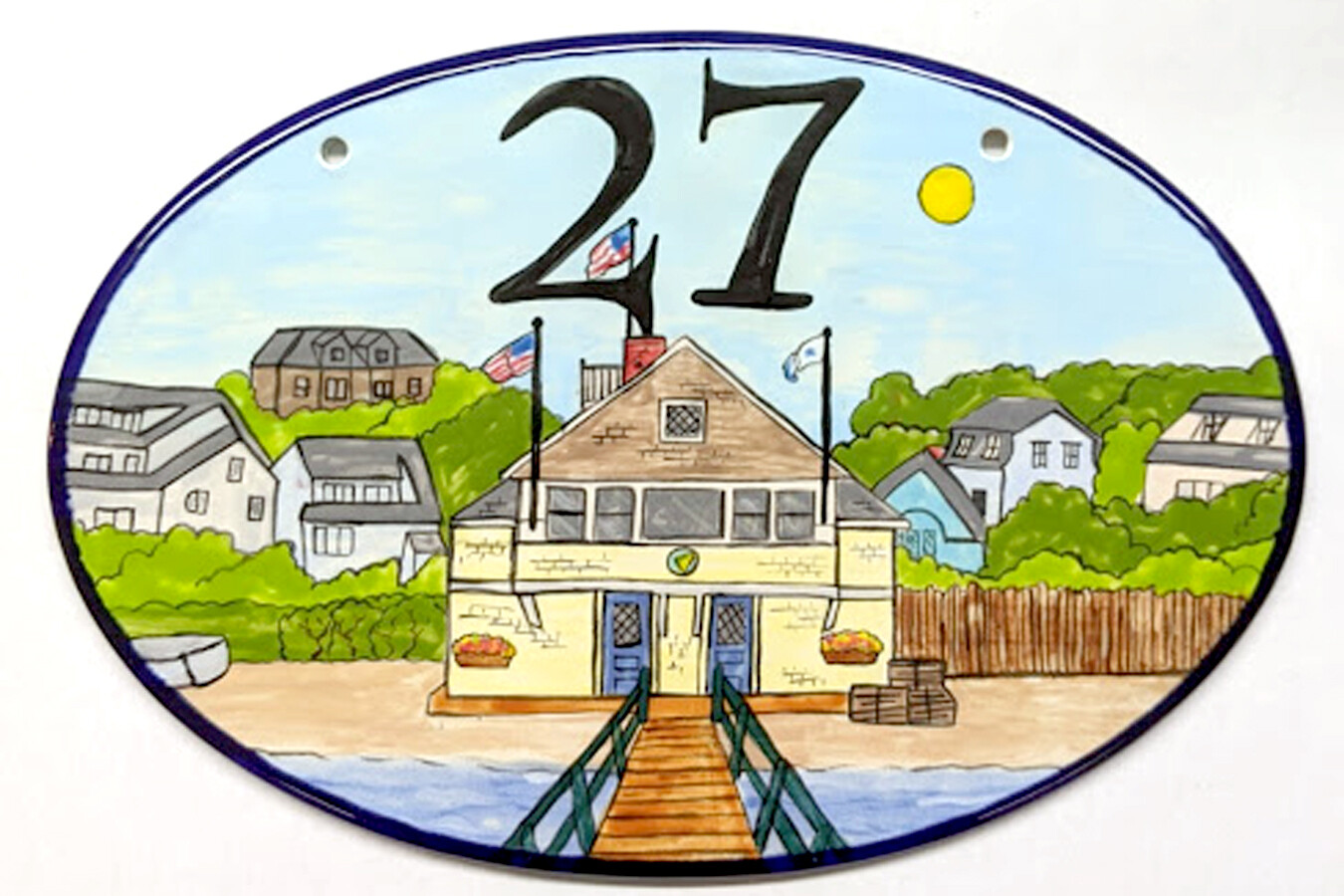 Swampscott Ceramics -  House Plaque