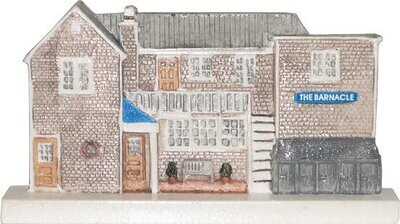 Marblehead VillageScape - The Barnacle Restaurant