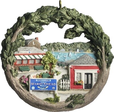 1998 Annual Ornament - Clark Landing -Driftwood
