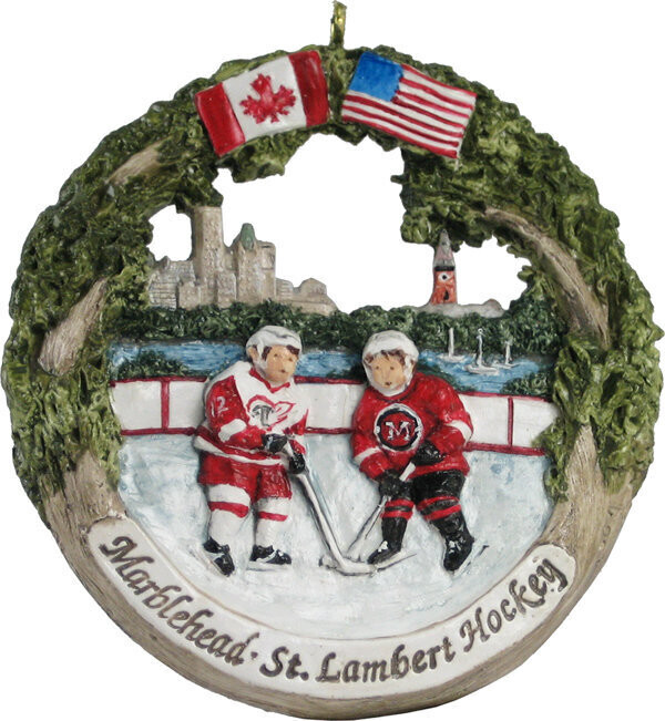 Marblehead AmeriScape - St Lambert Hockey Exchange Ornament