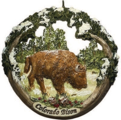 AmeriScape Ornament, Colorado Bison