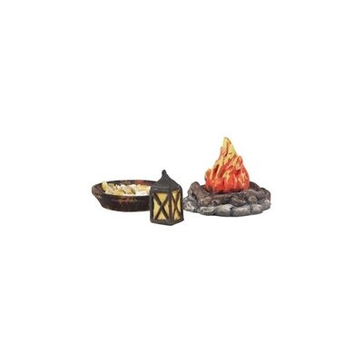 Nativity Accessory Campfire and Lantern