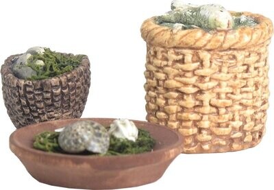 Nativity Retired - Fish and Shell Baskets