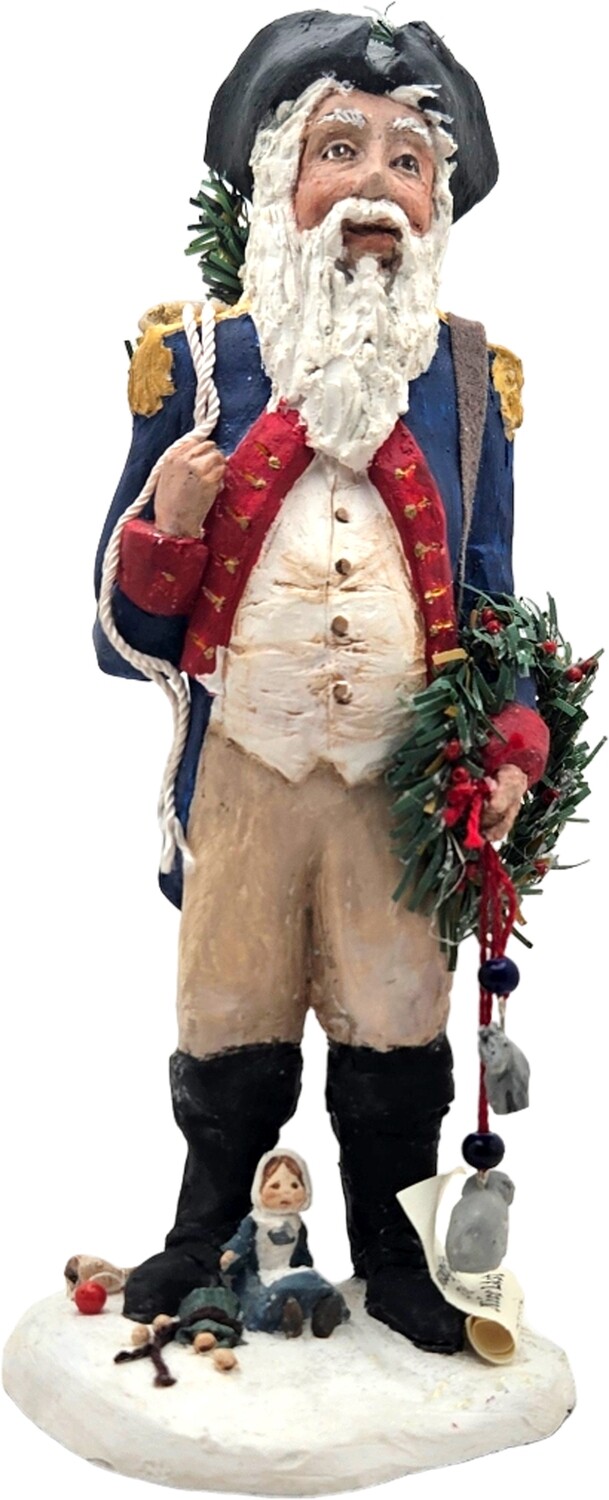 Santa Collection - Patriot Santa Figurine 2016