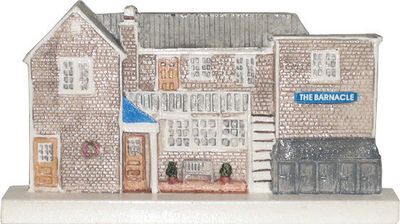 Marblehead VillageScape V204 The Barnacle Restaurant
