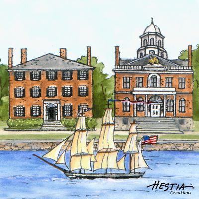 Salem WaterScape Coaster Set