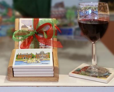 Salem WaterScape Coaster Set