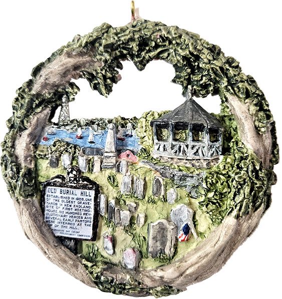 2024 Marblehead Annual Ornament - Old Burial Hill 2024 Marblehead Annual Ornament - Old Burial Hill