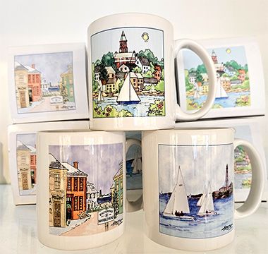 Marblehead WaterScape - Mug