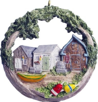 2011 Marblehead Annual Ornament - Fishing Shanties