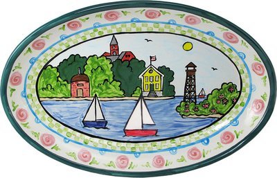 Marblehead Ceramics - Oval Platter