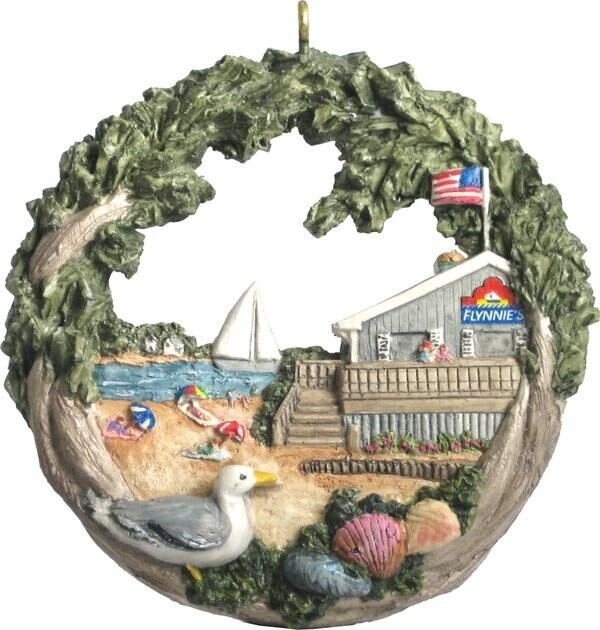 2004 Marblehead Annual Ornament - Flynnies at the Beach 2004 Marblehead Annual Ornament - Flynnies at the Beach