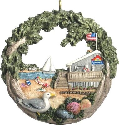 2004 Marblehead Annual Ornament - Flynnies at the Beach 2004 Marblehead Annual Ornament - Flynnies at the Beach