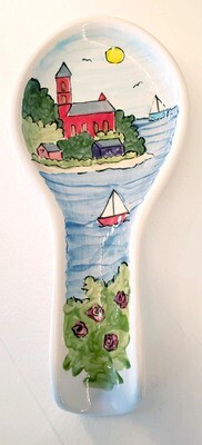 Marblehead Ceramics  Spoon rest