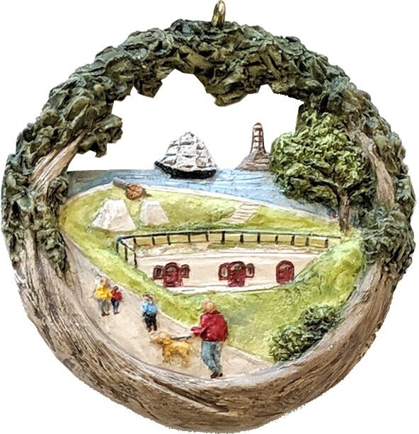 2020 Marblehead Annual Ornament - Fort Sewall 375th Anniversary 2020 Marblehead Annual Ornament - Fort Sewall 375th Anniversary