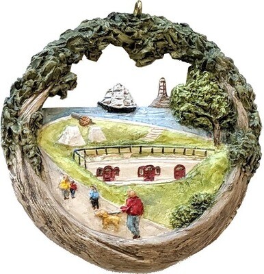2020 Marblehead Annual Ornament - Fort Sewall 375th Anniversary