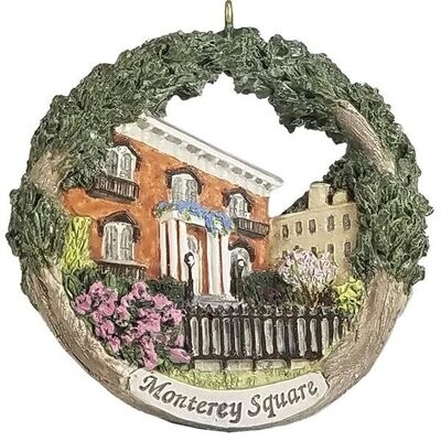 AmeriScape Ornament Savannah, Georgia Monterey Square