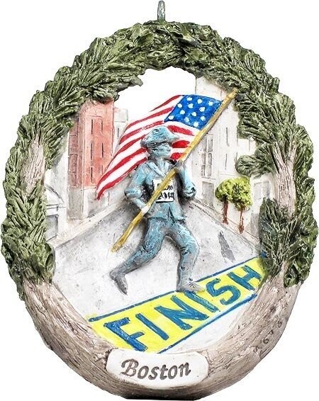 AmeriScapes Ornament Boston Marathon