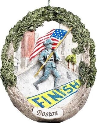 AmeriScapes Ornament Boston Marathon
