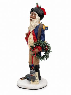 Santa Collection - Patriot Santa Figurine 2016