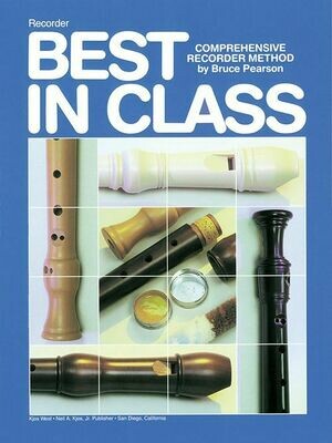 SIXTH GRADE - BEST IN CLASS COMPREHENSIVE RECORDER METHOD - 1989 - KMC - ISBN 9780849784781