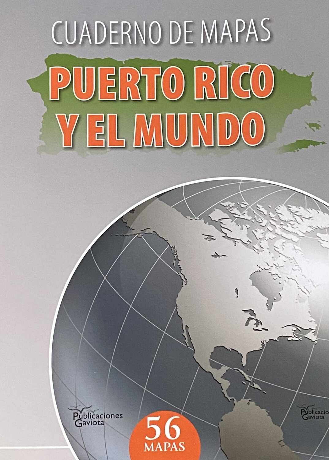 SEVENTH GRADE - CUADERNO DE MAPAS PUERTO RICO Y EL MUNDO -  EDGAV - ISBN 9781615052264