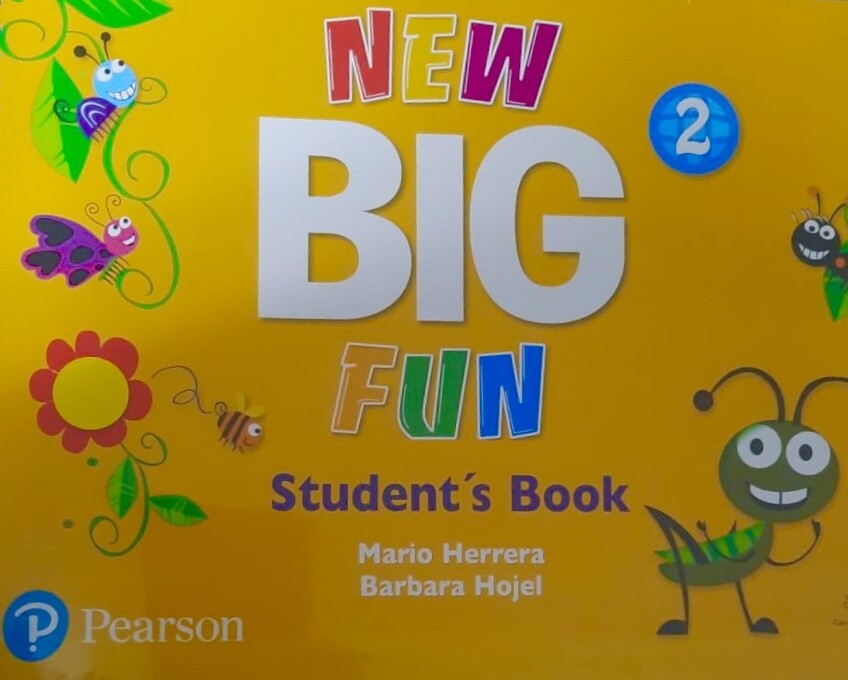 PRE-KINDER - NEW BIG FUN LEVEL 2 STUDENT'S BOOK + WORKBOOK + CD ROM - PEMEX - 2019 - ISBN 9781952540196