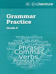 SIXTH GRADE - INTO LITERATURE GRAMMAR PRACTICE GRADE 6 - HMH - 2020 - ISBN 9780358264132
