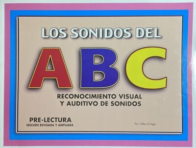 PRE-KINDER - LOS SONIDOS DEL ABC PRE-LECTURA EDICION REVISADA Y AMPLIADA - NILS - ISBN 9781881729051