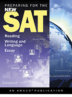ELEVENTH GRADE - PREPARING FOR THE SAT: READING, WRITING AND LANGUAGE, ESSAY - AMSCO - 2022 - ISBN 9781663608680