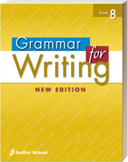 EIGHTH GRADE - GRAMMAR FOR WRITING LEVEL YELLOW GRADE 8 + DIGITAL - SADL - 25 - ISBN 9781956976434