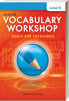 EIGHTH GRADE - VOCABULARY WORKSHOP TOOLS FOR EXCELLENCE LEVEL C + DIGITAL - SADL - 22 - ISBN 9781421776385